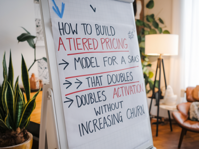 Comment bâtir un pricing à palier pour un saas b2b qui double l'activation sans augmenter le churn